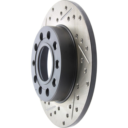 StopTech Sport Cryo Drilled/Slotted Brake Rotor; Rear Right