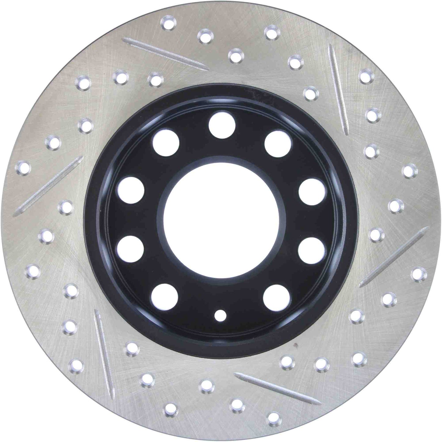 StopTech Sport Drilled/Slotted Brake Rotor; Rear Right