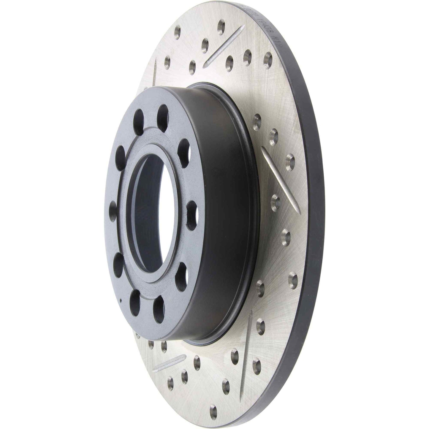 StopTech Sport Drilled/Slotted Brake Rotor; Rear Right