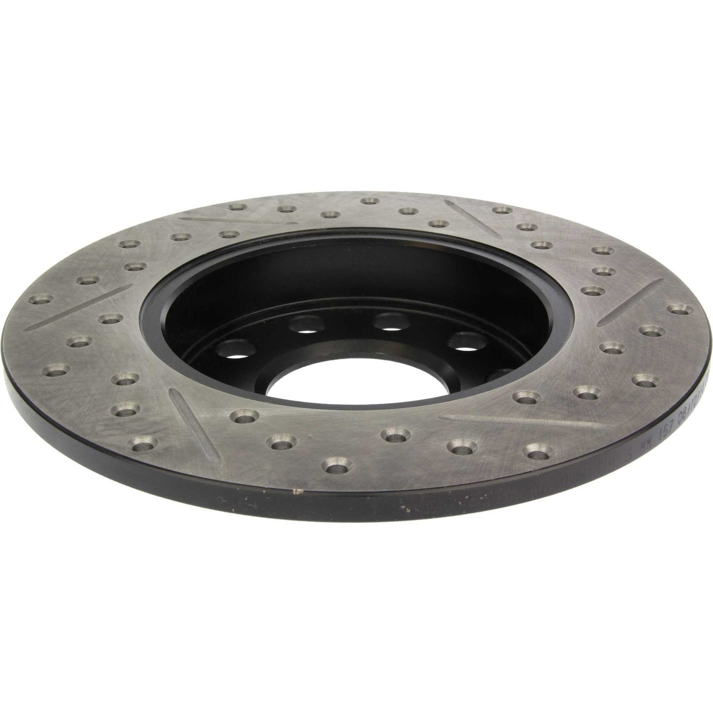 StopTech Sport Drilled/Slotted Brake Rotor; Rear Right