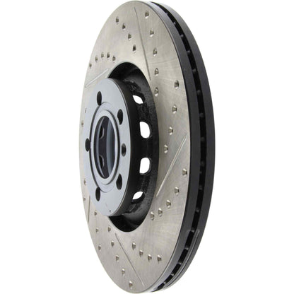 StopTech Slotted & Drilled Sport Brake Rotor 127.33107L