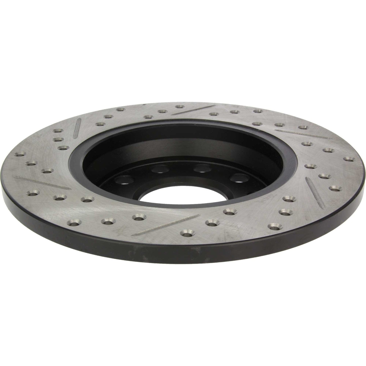 StopTech Sport Drilled/Slotted Brake Rotor; Rear Left