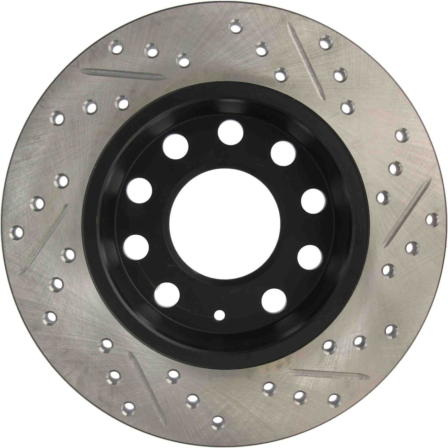 StopTech Sport Drilled/Slotted Brake Rotor; Rear Right