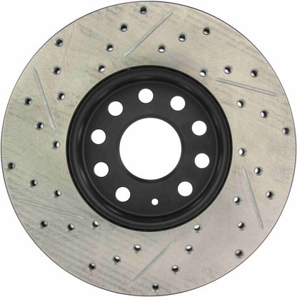 StopTech  Sport Cryo Drilled/Slotted Brake Rotor;Front And Rear Left