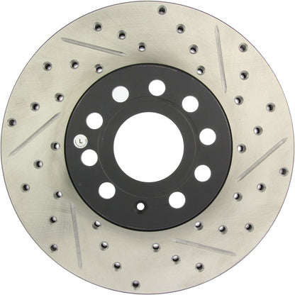 StopTech  Sport Cryo Drilled/Slotted Brake Rotor;Front And Rear Left