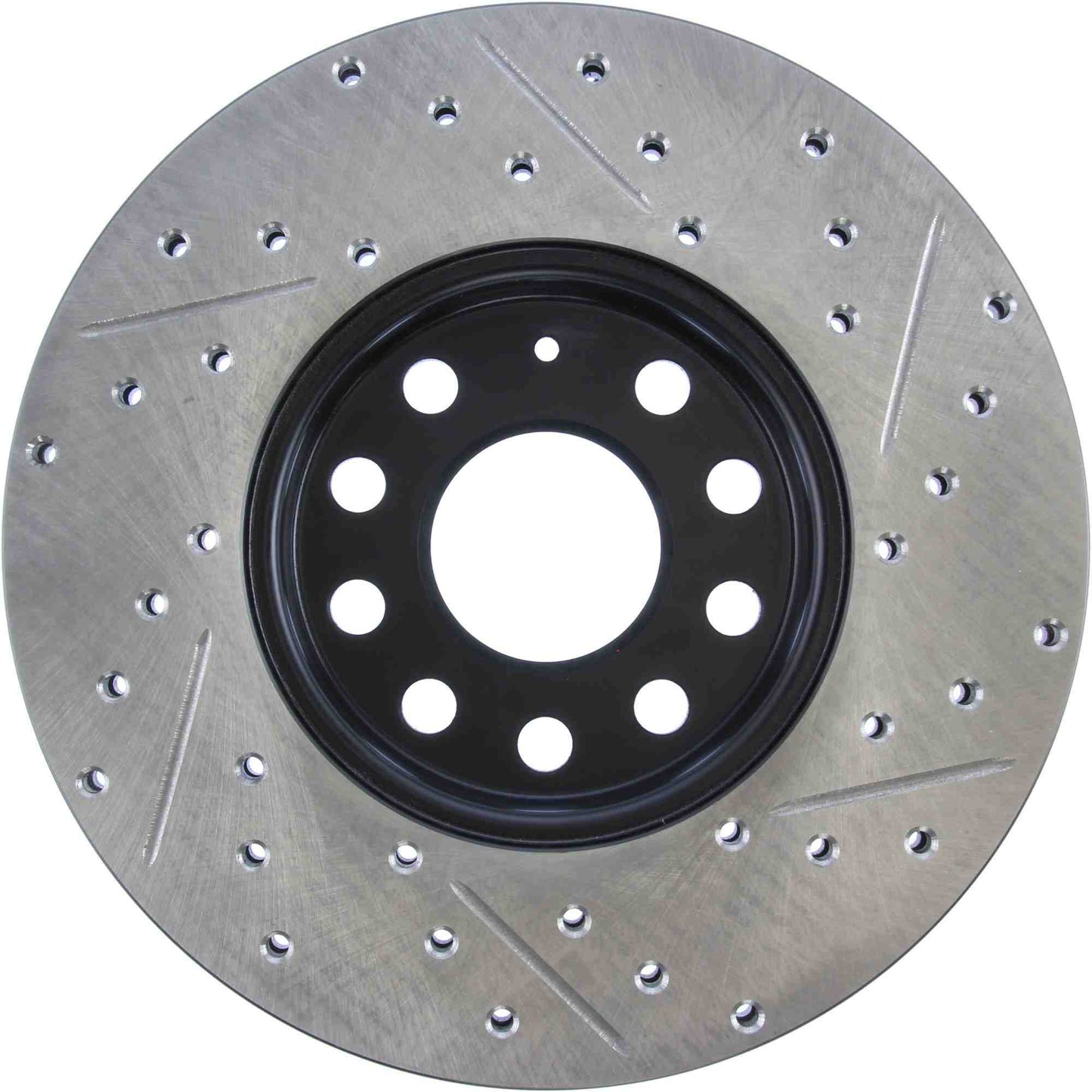 StopTech Sport Drilled/Slotted Brake Rotor;Front And Rear Right
