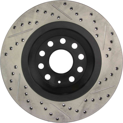 StopTech Sport Cryo Drilled/Slotted Brake Rotor; Rear Right