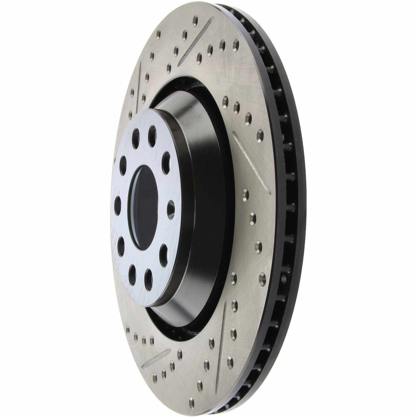 StopTech Sport Cryo Drilled/Slotted Brake Rotor; Rear Right