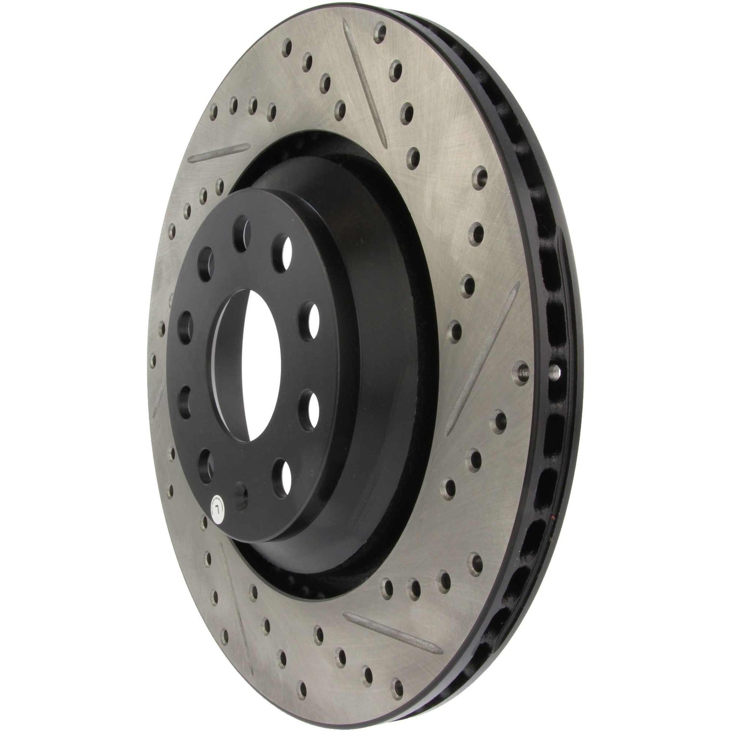 StopTech Sport Drilled/Slotted Brake Rotor; Rear Left