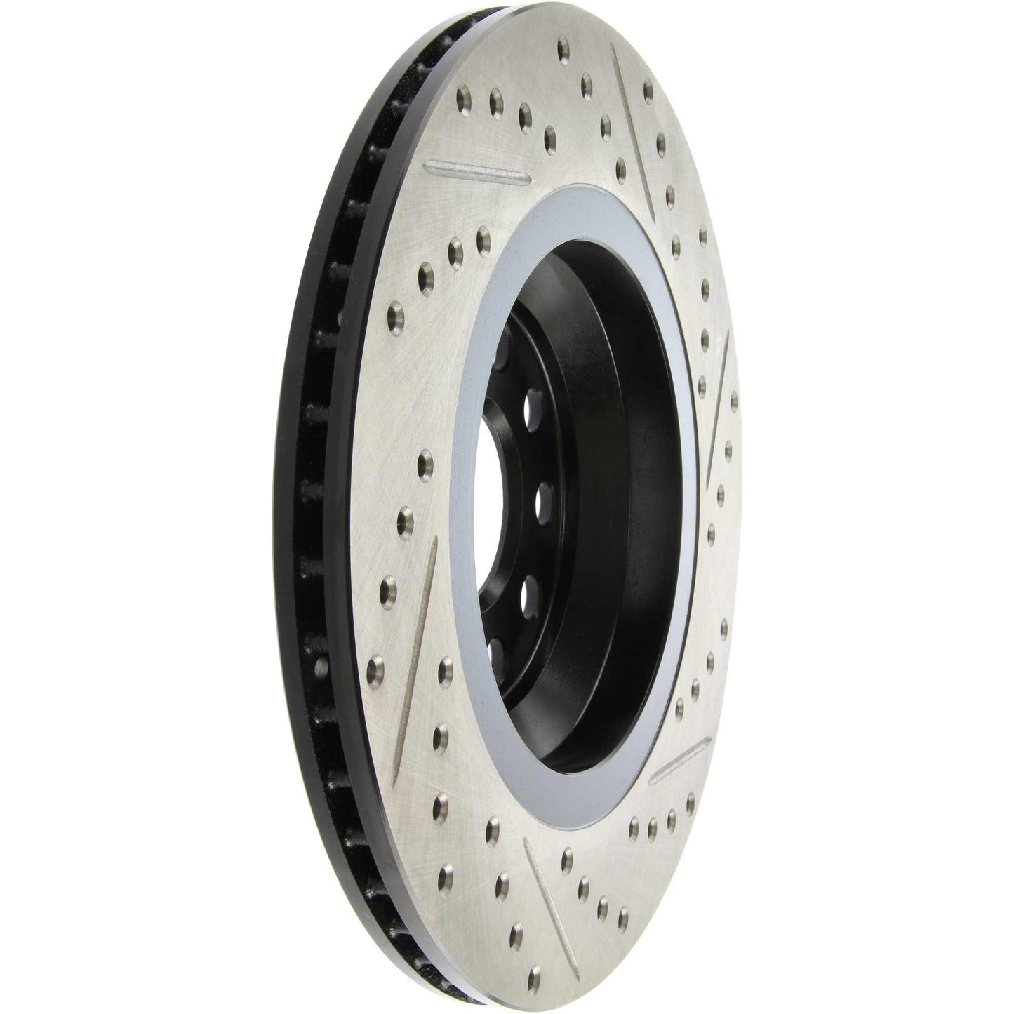 StopTech Sport Drilled/Slotted Brake Rotor; Rear Right