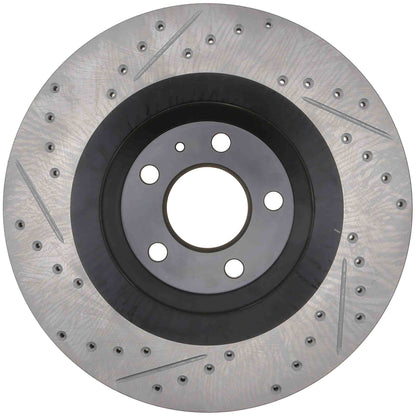 StopTech Sport Drilled/Slotted Brake Rotor; Rear Left
