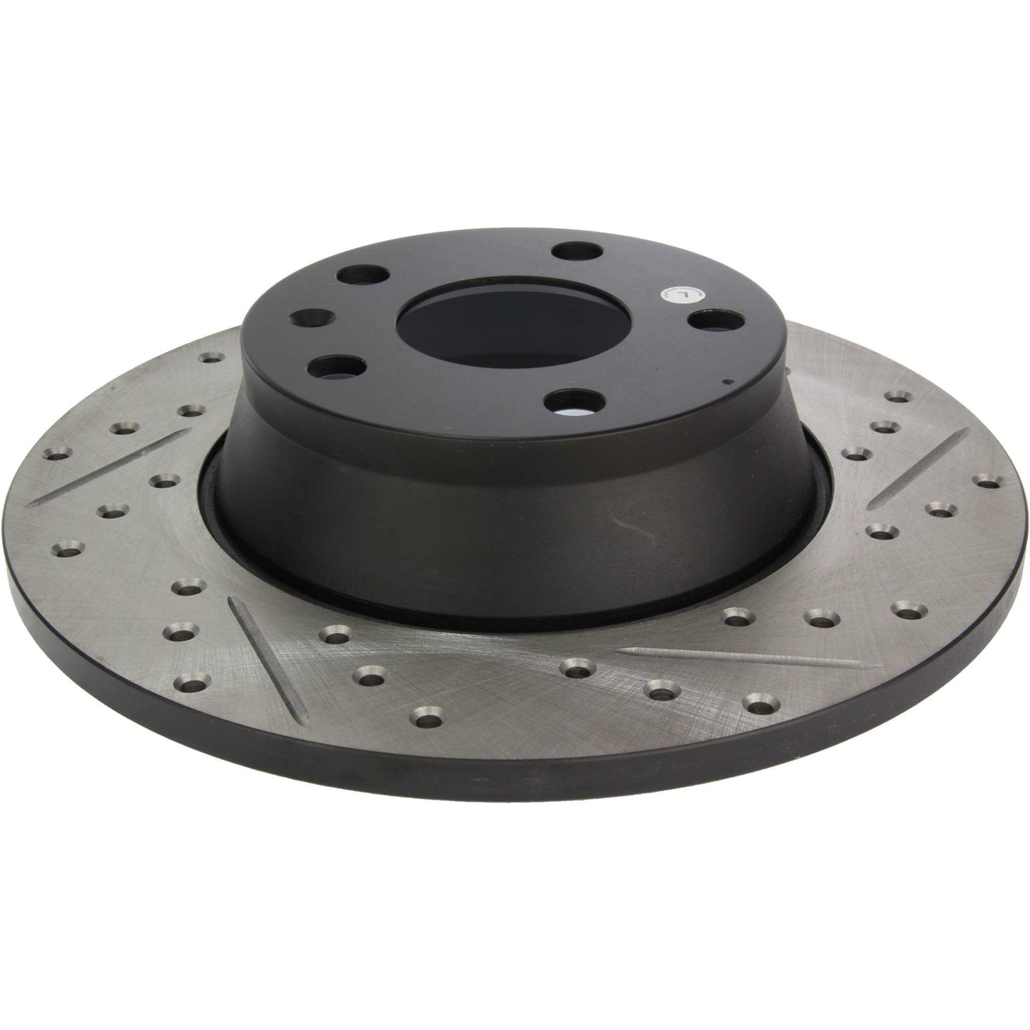 StopTech Sport Drilled/Slotted Brake Rotor; Rear Left