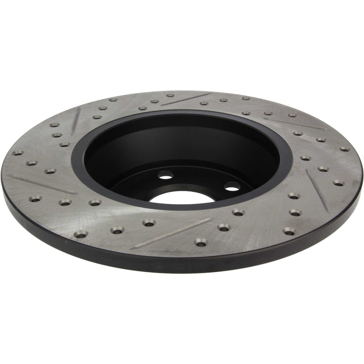 StopTech Sport Drilled/Slotted Brake Rotor; Rear Left