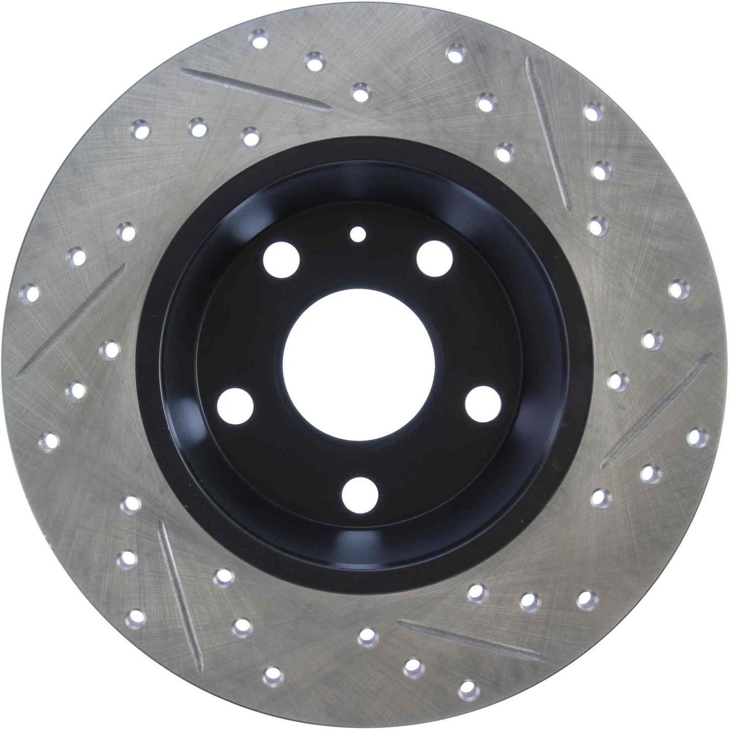 StopTech Sport Drilled/Slotted Brake Rotor; Rear Right