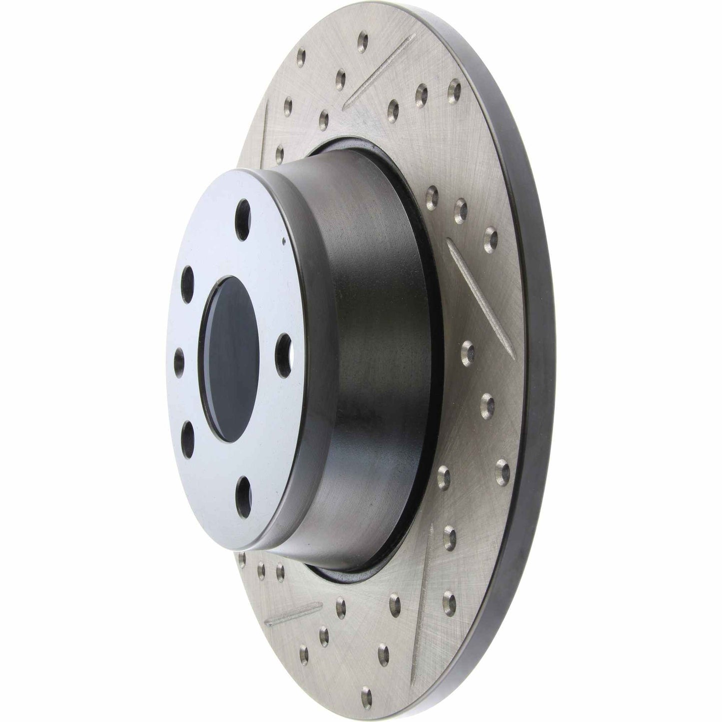 StopTech Sport Drilled/Slotted Brake Rotor; Rear Right
