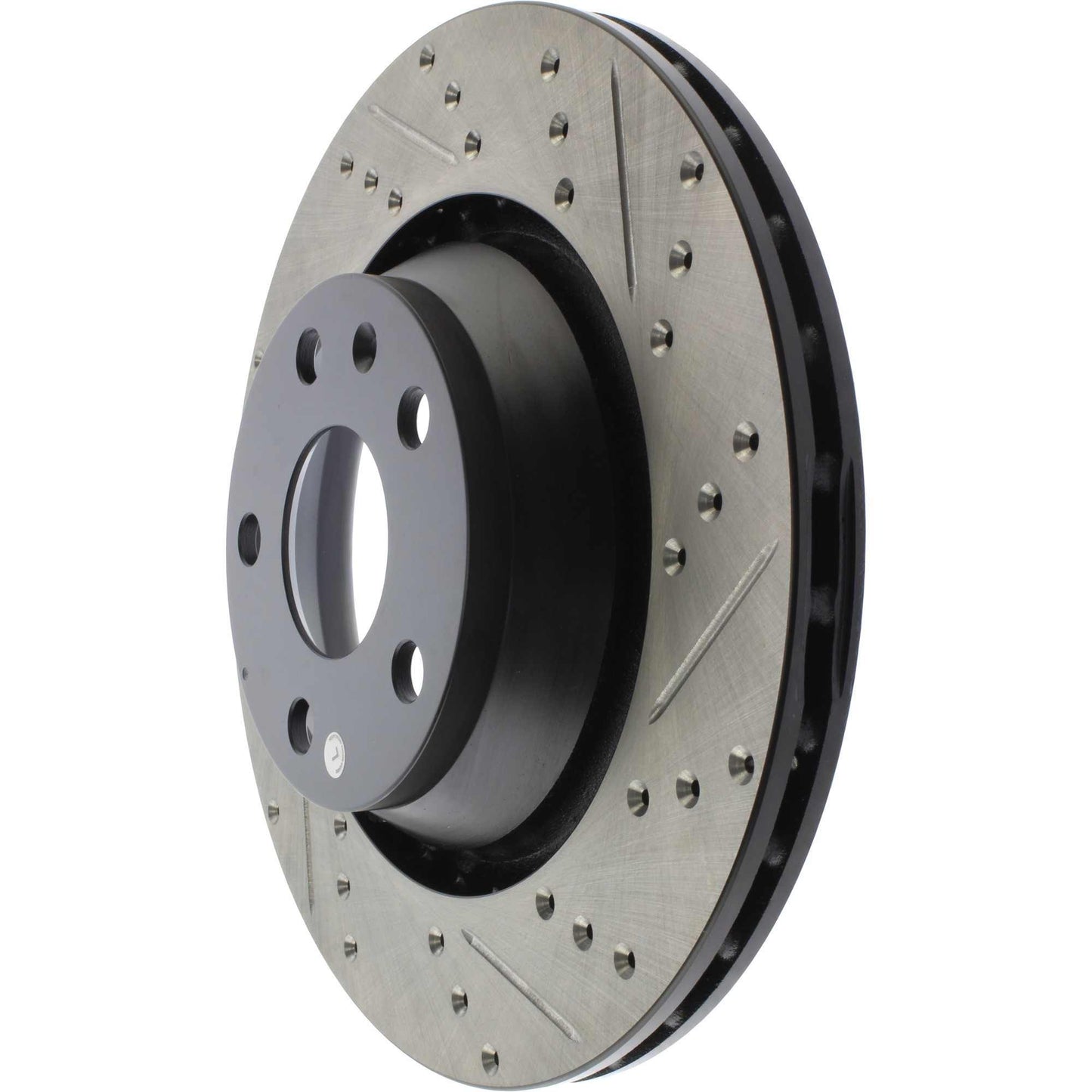 StopTech Sport Drilled/Slotted Brake Rotor; Rear Left