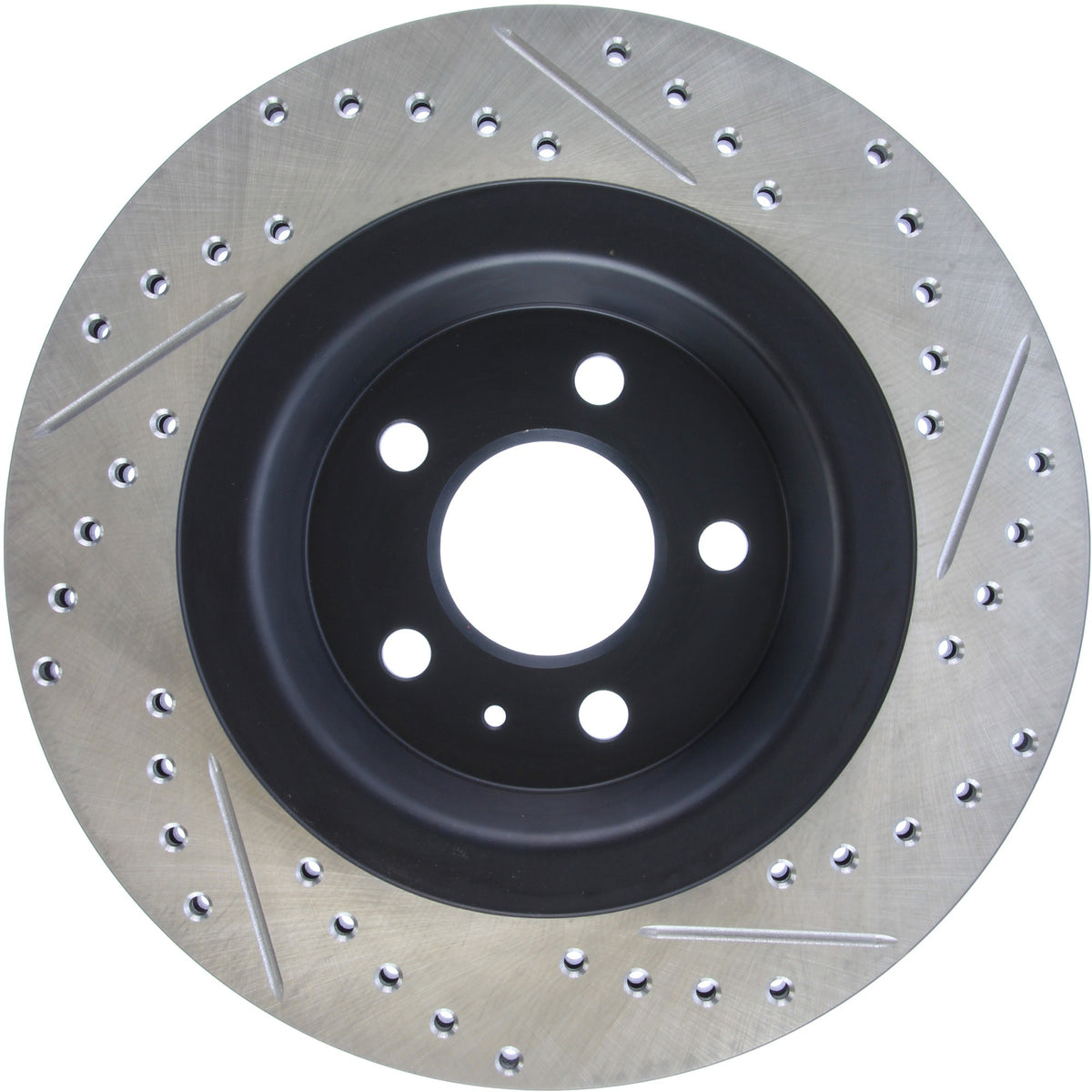 StopTech Sport Cryo Drilled/Slotted Brake Rotor; Rear Right