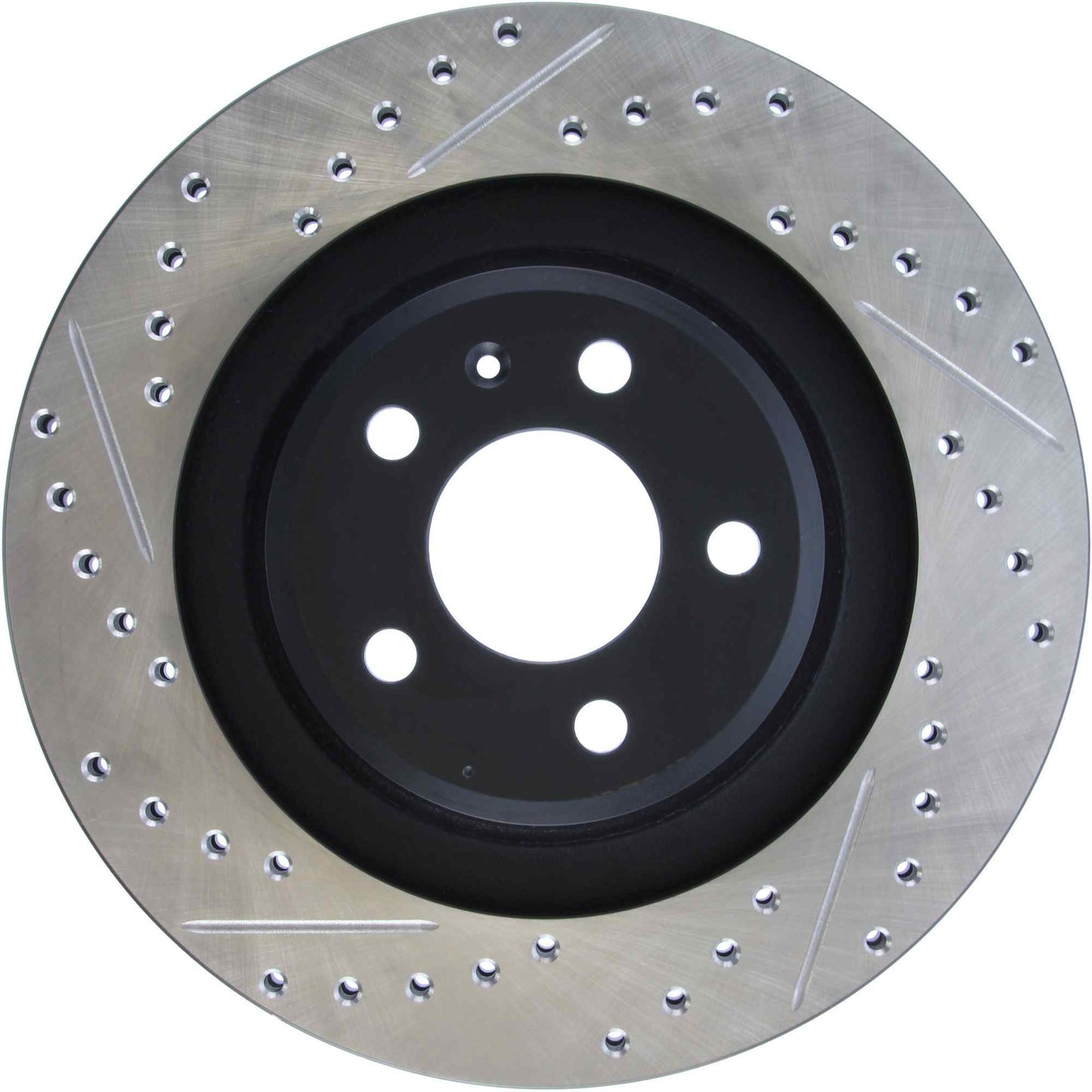 StopTech Sport Cryo Drilled/Slotted Brake Rotor; Rear Right