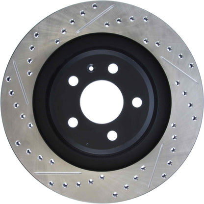 StopTech Sport Cryo Drilled/Slotted Brake Rotor; Rear Right