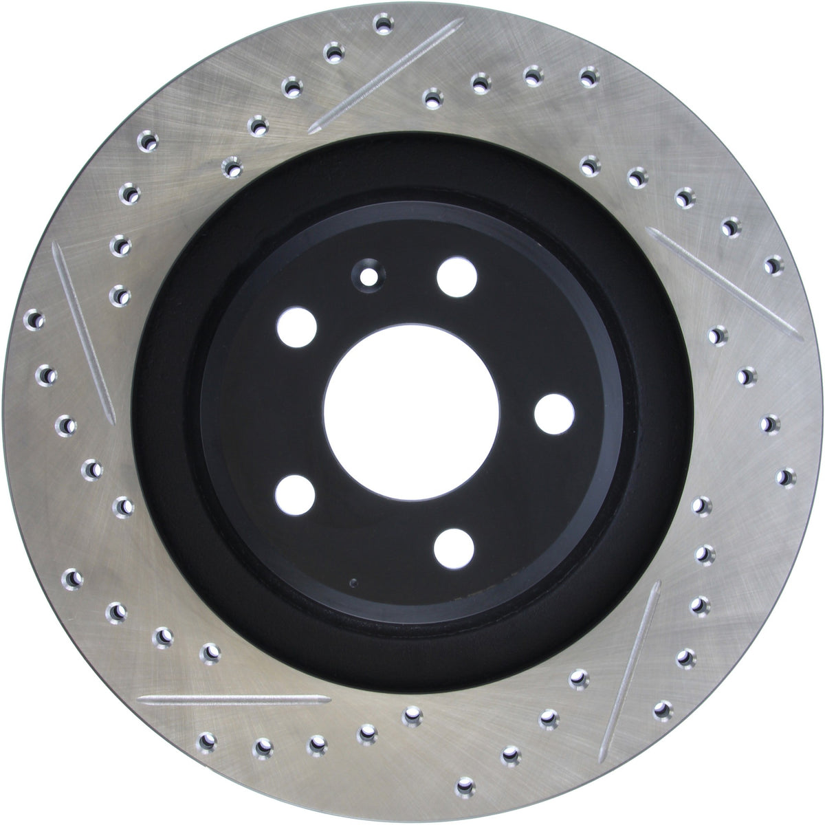 StopTech Sport Cryo Drilled/Slotted Brake Rotor; Rear Right