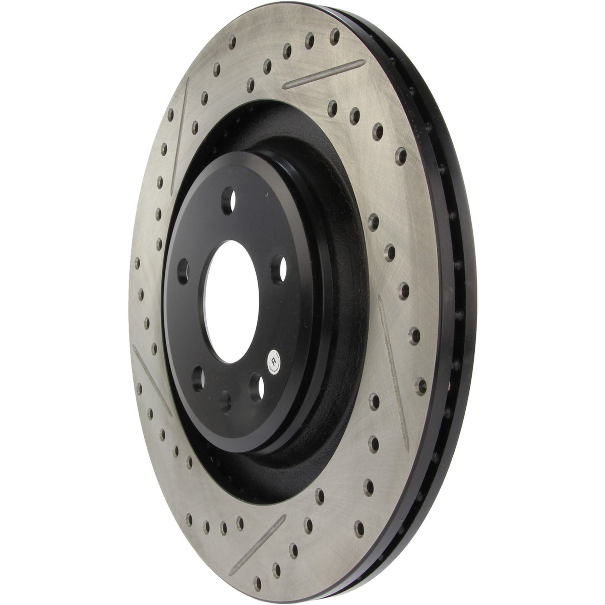 StopTech Sport Cryo Drilled/Slotted Brake Rotor; Rear Right