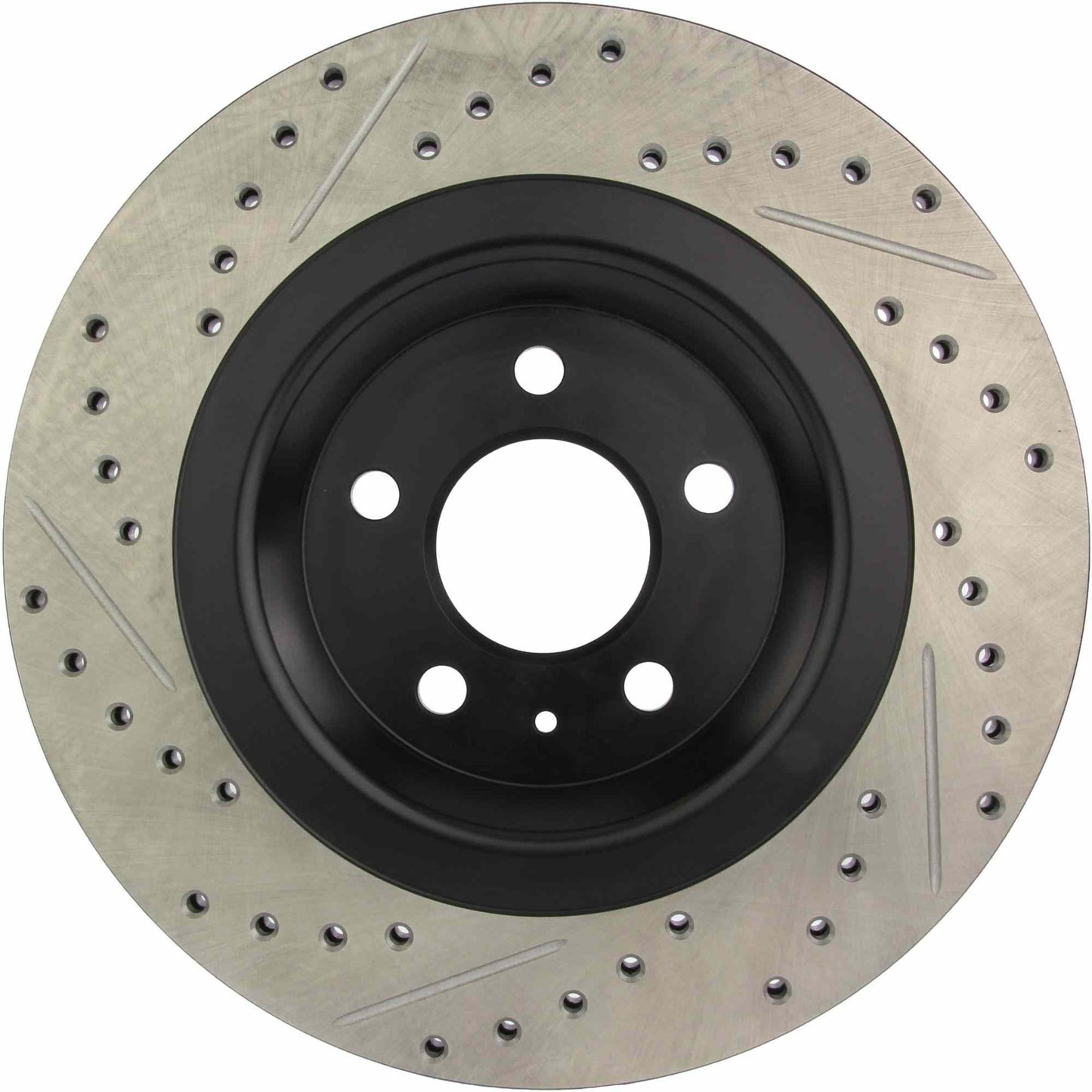 StopTech Sport Drilled/Slotted Brake Rotor; Rear Left