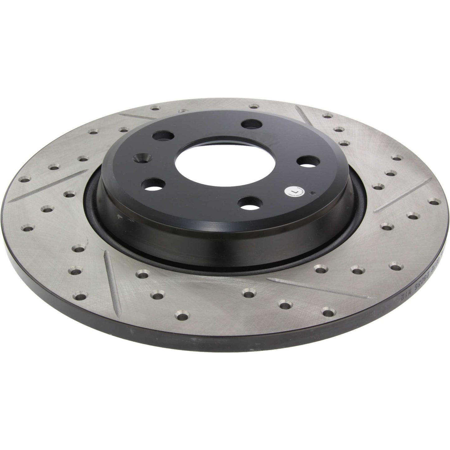 StopTech Sport Drilled/Slotted Brake Rotor; Rear Left