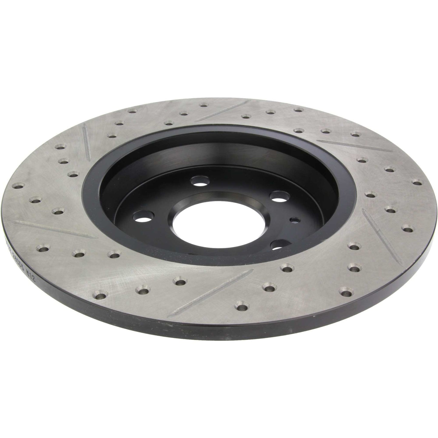 StopTech Sport Drilled/Slotted Brake Rotor; Rear Left