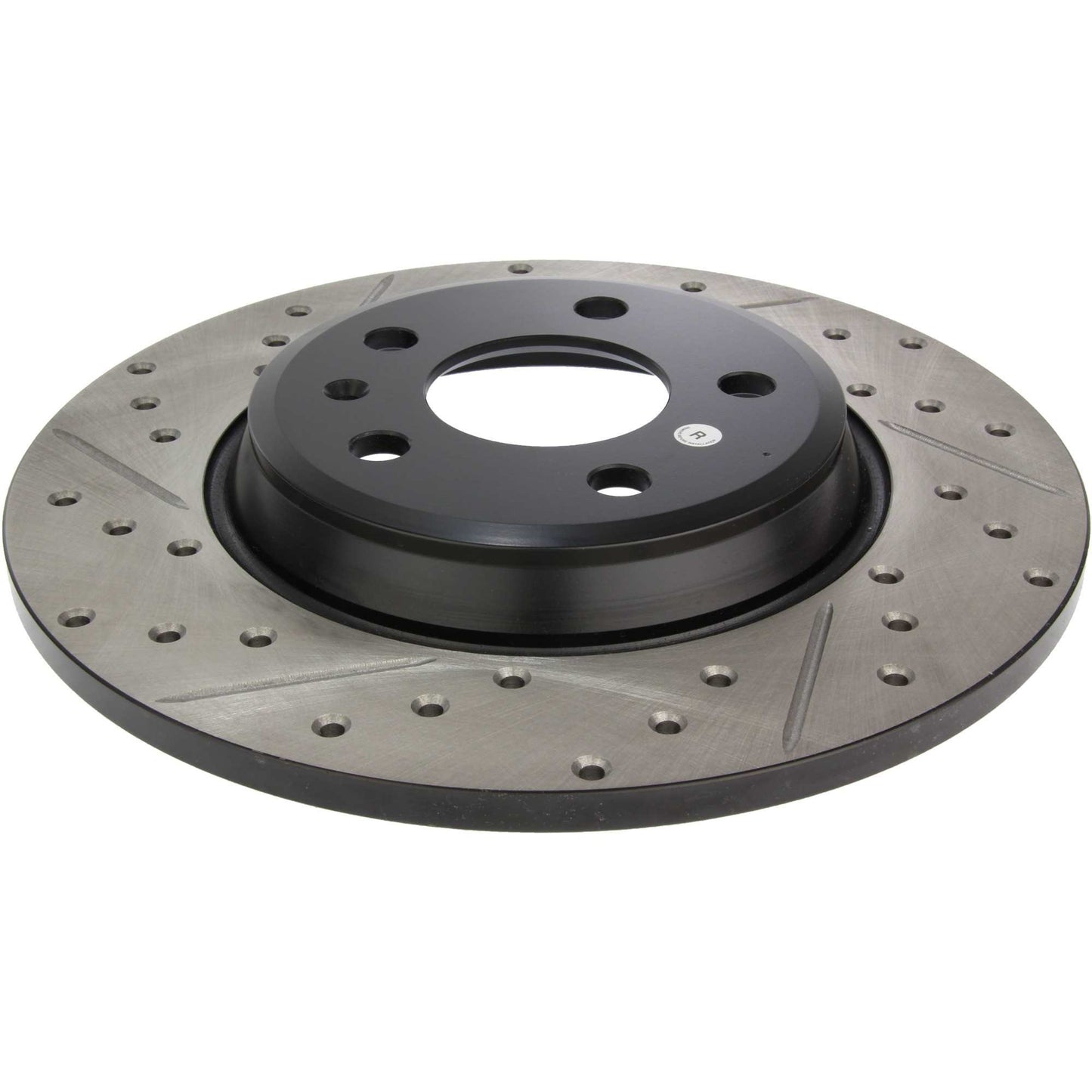 StopTech Sport Drilled/Slotted Brake Rotor; Rear Right