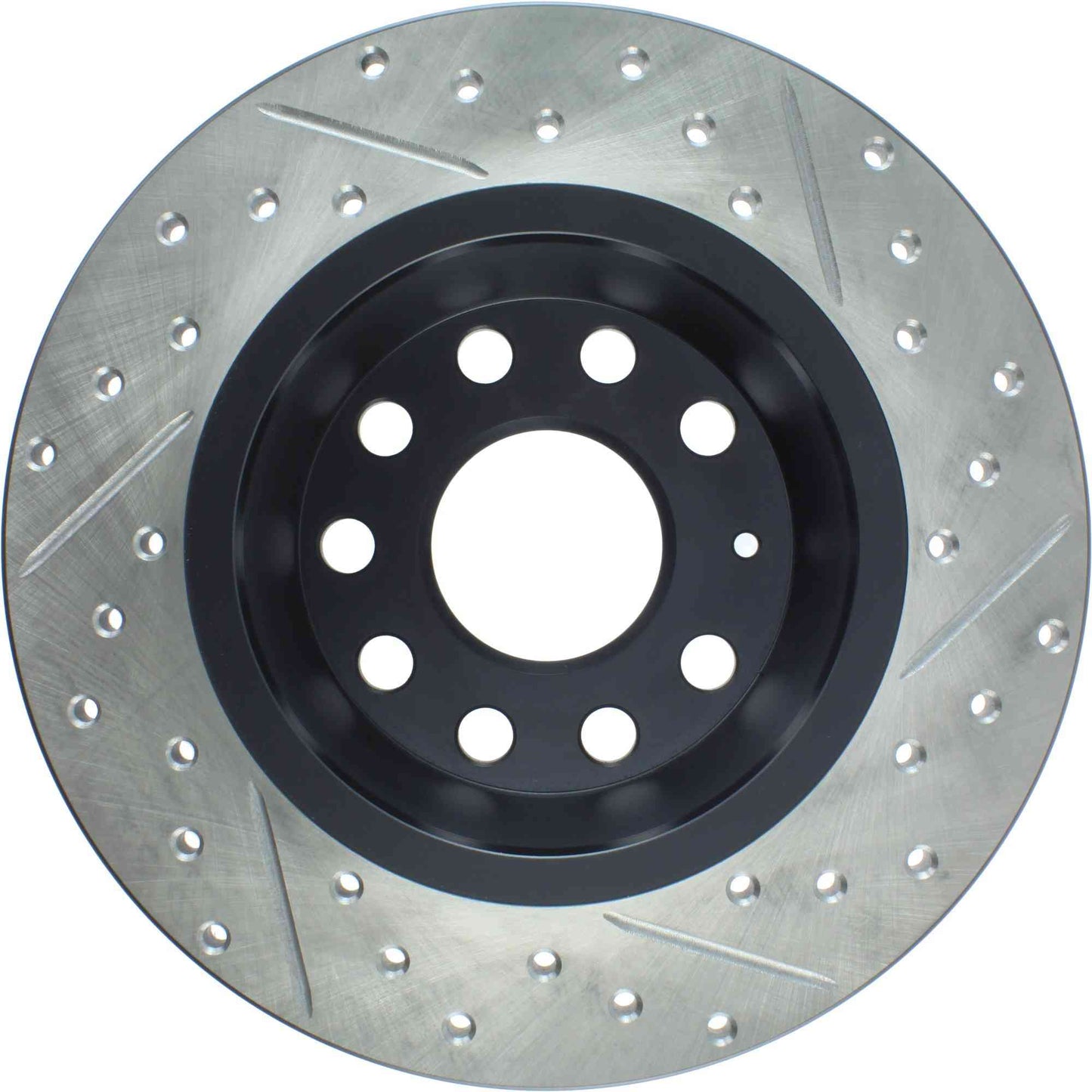 StopTech Sport Drilled/Slotted Brake Rotor; Rear Right