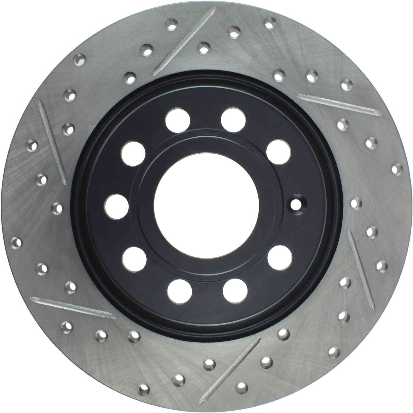 StopTech Sport Drilled/Slotted Brake Rotor; Rear Right