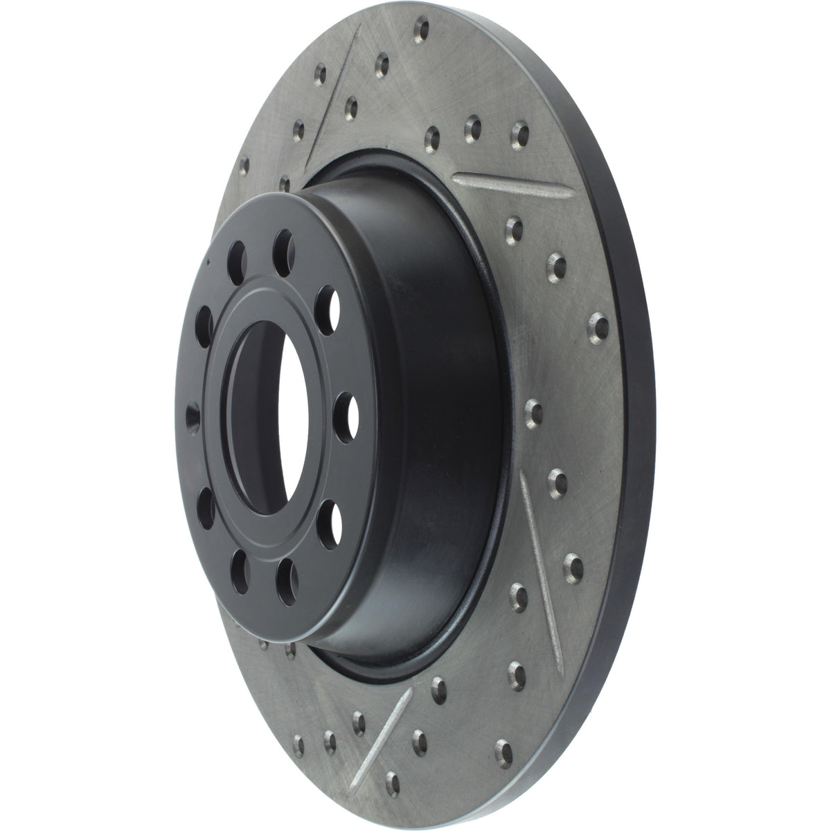 StopTech Sport Drilled/Slotted Brake Rotor; Rear Right
