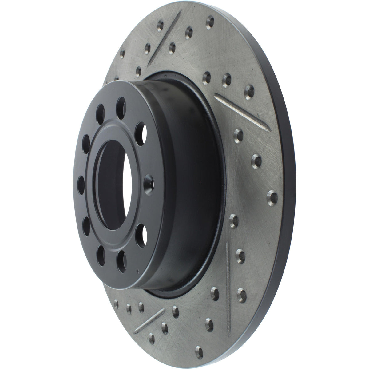 StopTech Sport Cryo Drilled/Slotted Brake Rotor; Rear Right