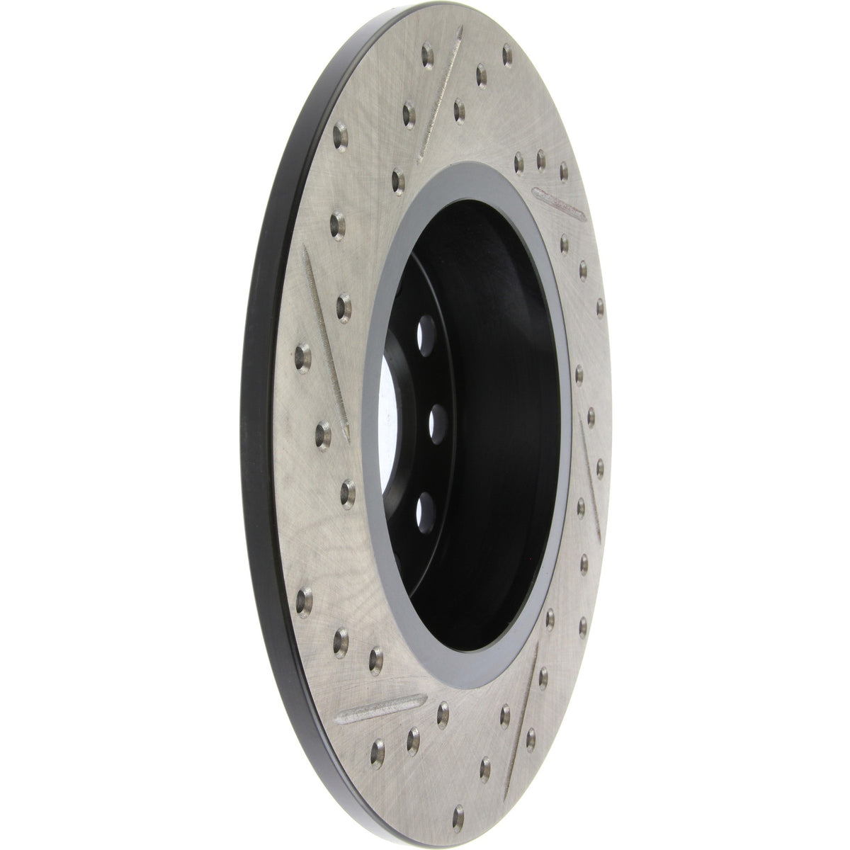StopTech Sport Drilled/Slotted Brake Rotor; Rear Left