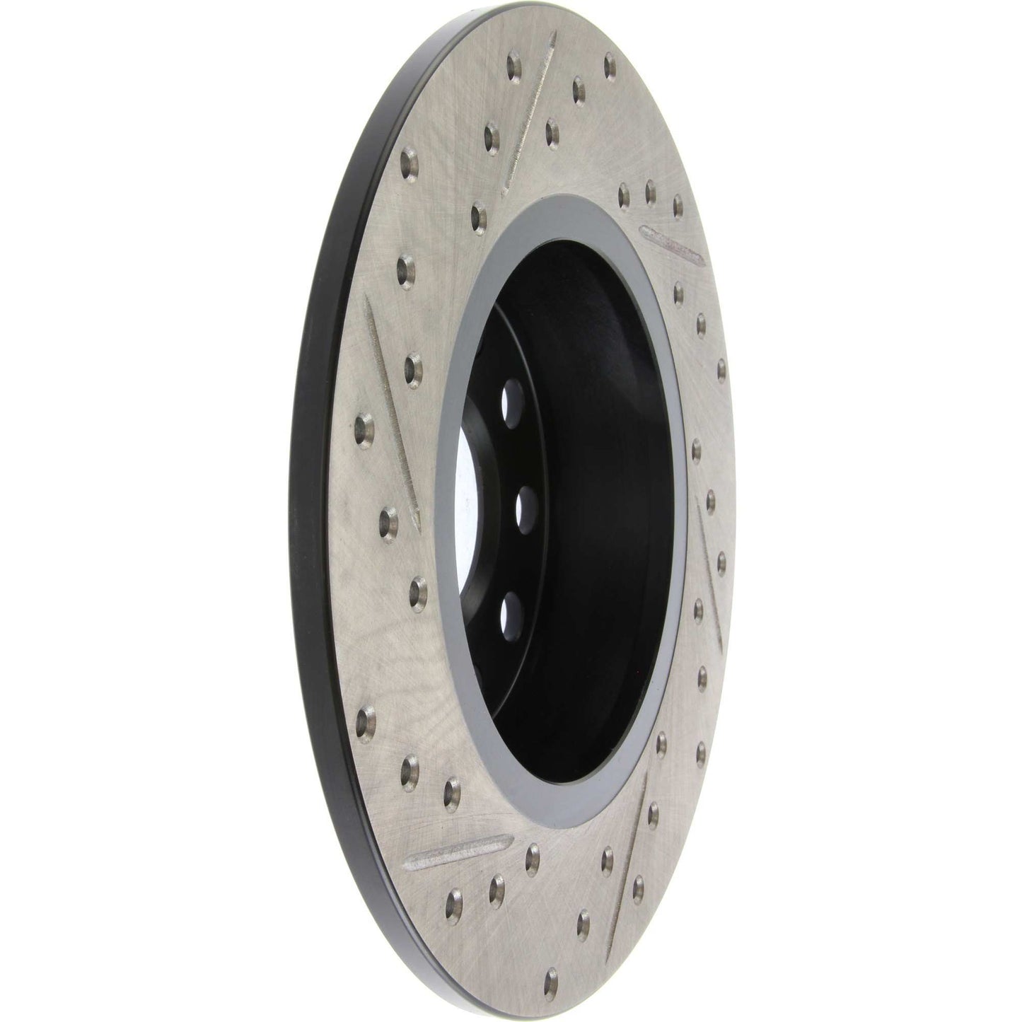 StopTech Sport Drilled/Slotted Brake Rotor; Rear Left