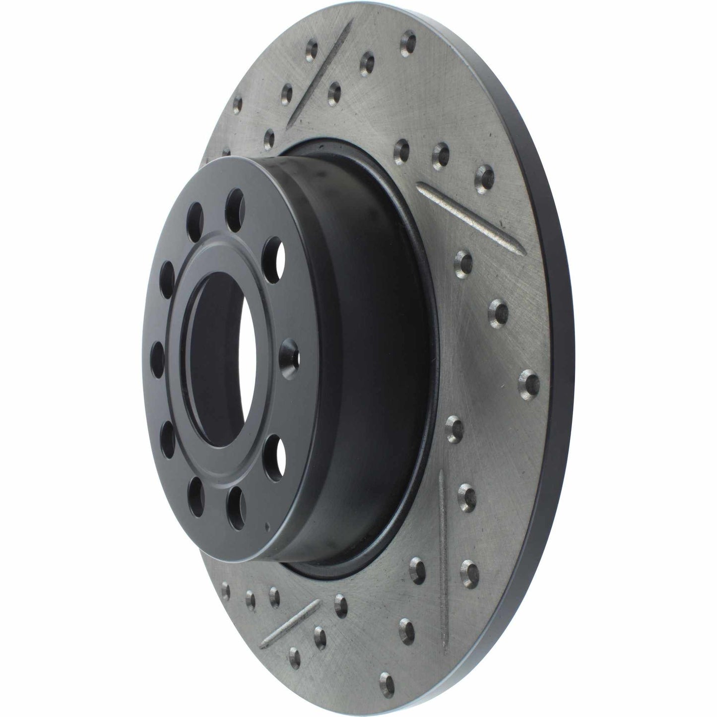 StopTech Sport Drilled/Slotted Brake Rotor; Rear Right