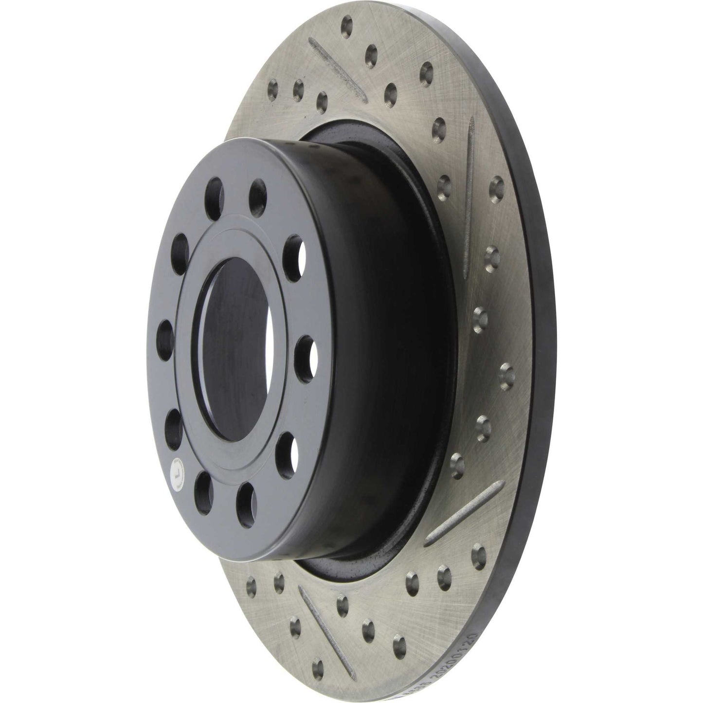 StopTech 11-17 Volkswagen Jetta /Golf / Golf GTI Cryo Slotted & Drilled Rear Left Rotor 127.33135CL