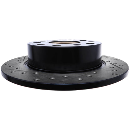 StopTech 11-17 Volkswagen Jetta /Golf / Golf GTI Slotted & Drilled Rear Right Rotor 127.33135R