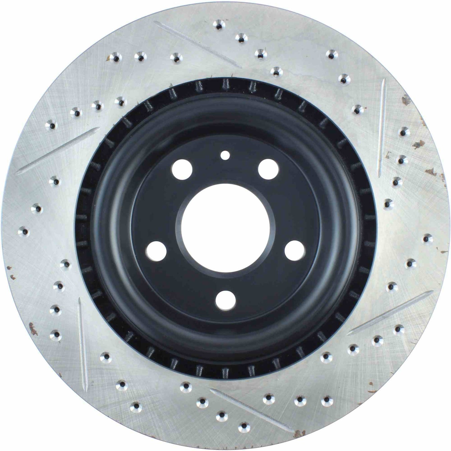 StopTech Sport Drilled/Slotted Brake Rotor; Rear Right