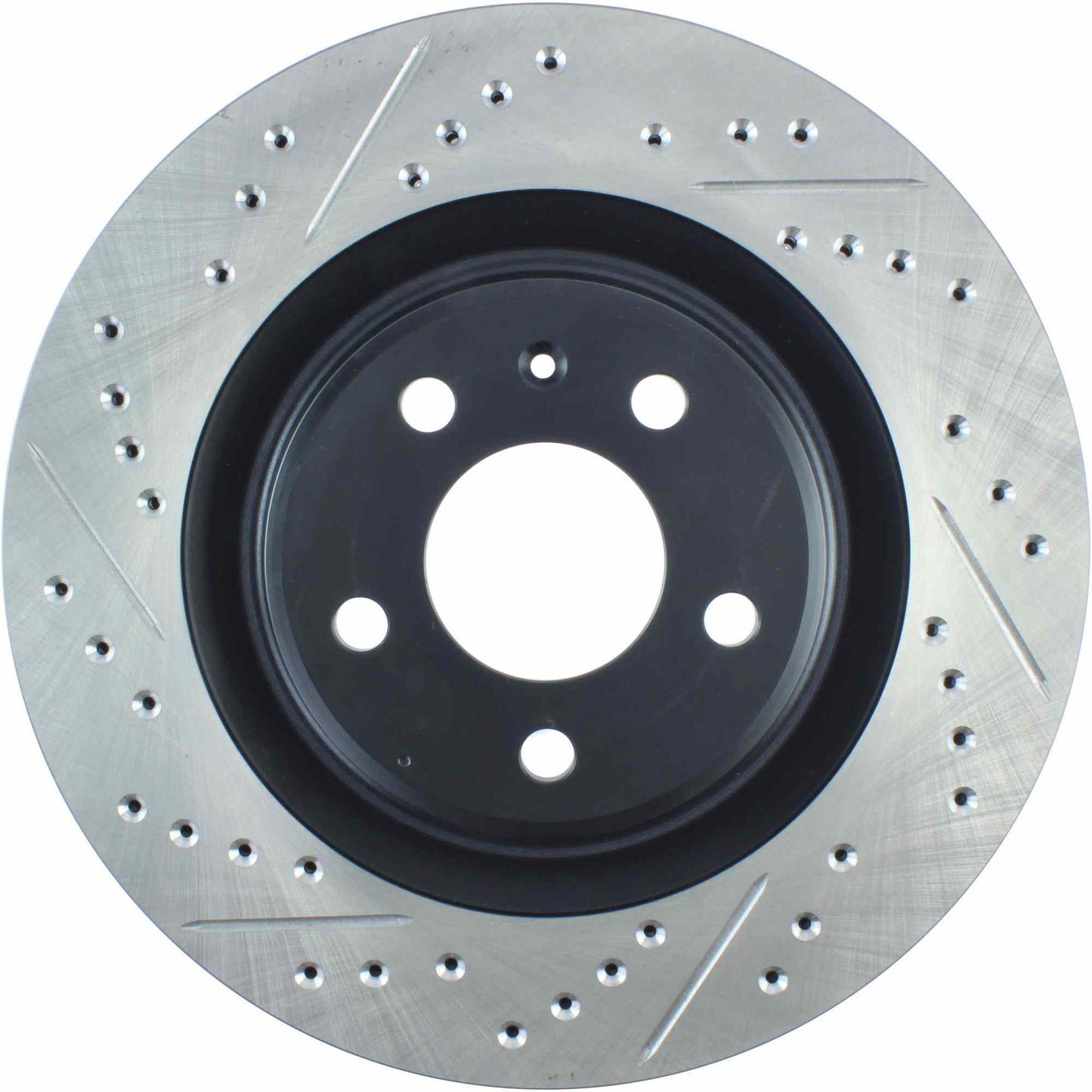 StopTech Sport Drilled/Slotted Brake Rotor; Rear Right