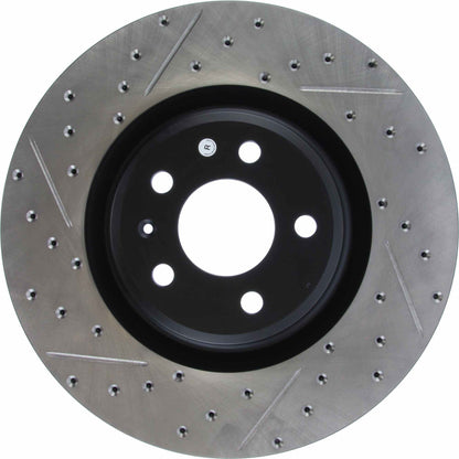 StopTech Sport Cryo Drilled/Slotted Brake Rotor; Rear Right