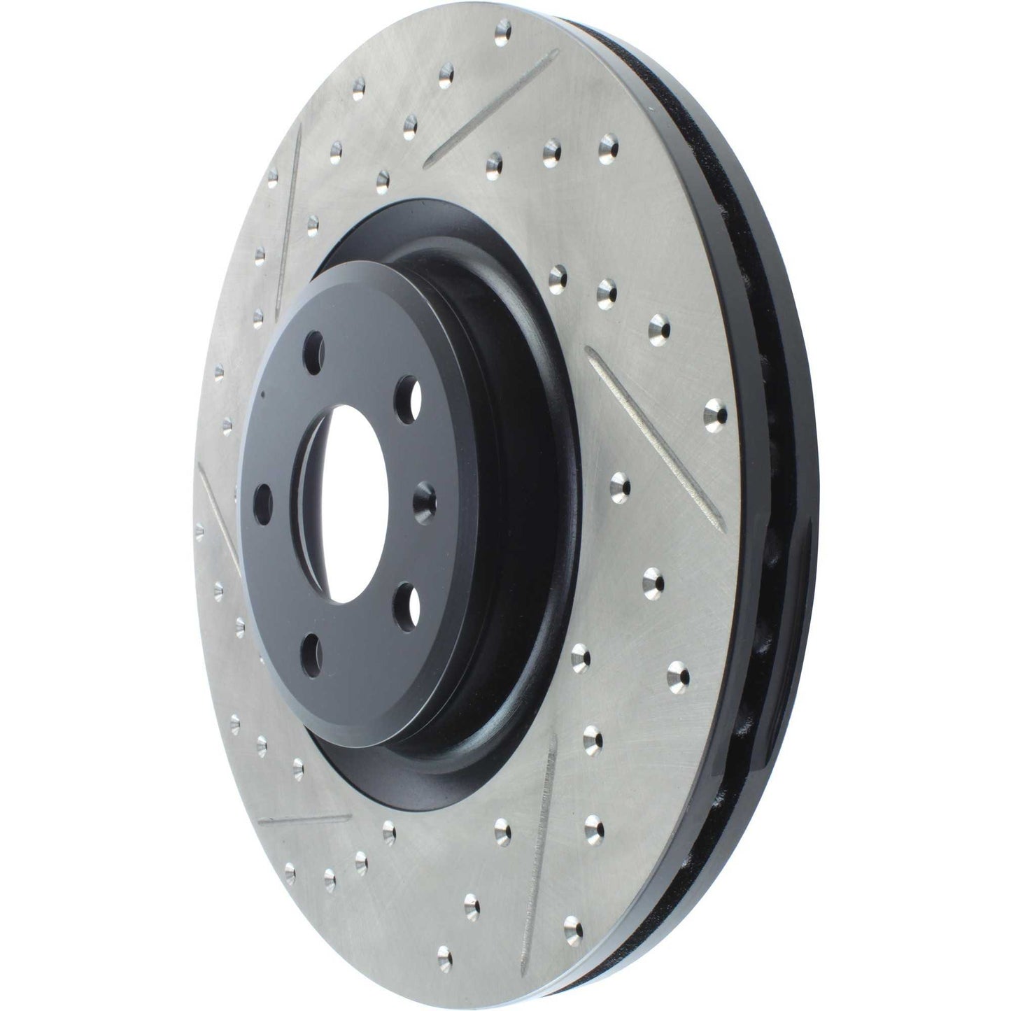 StopTech Sport Cryo Drilled/Slotted Brake Rotor; Rear Right
