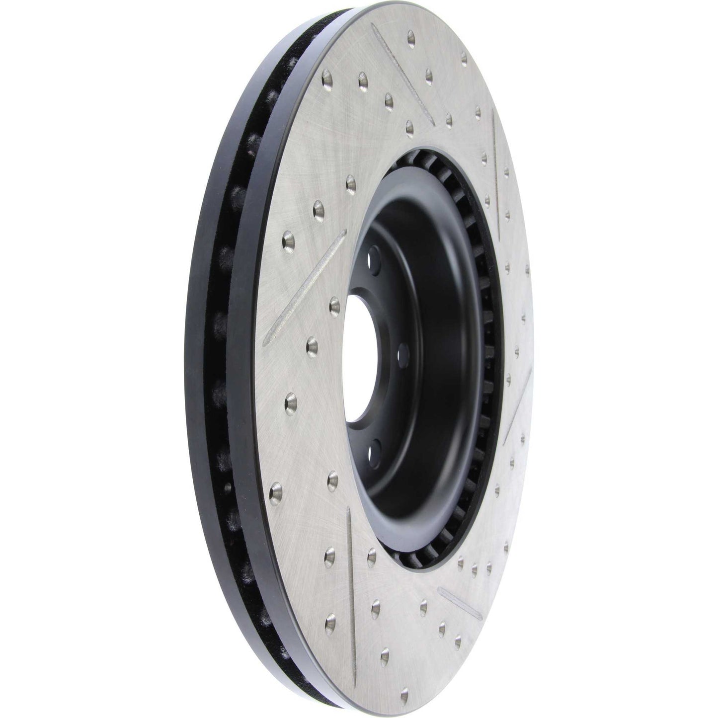 StopTech Sport Cryo Drilled/Slotted Brake Rotor; Rear Right