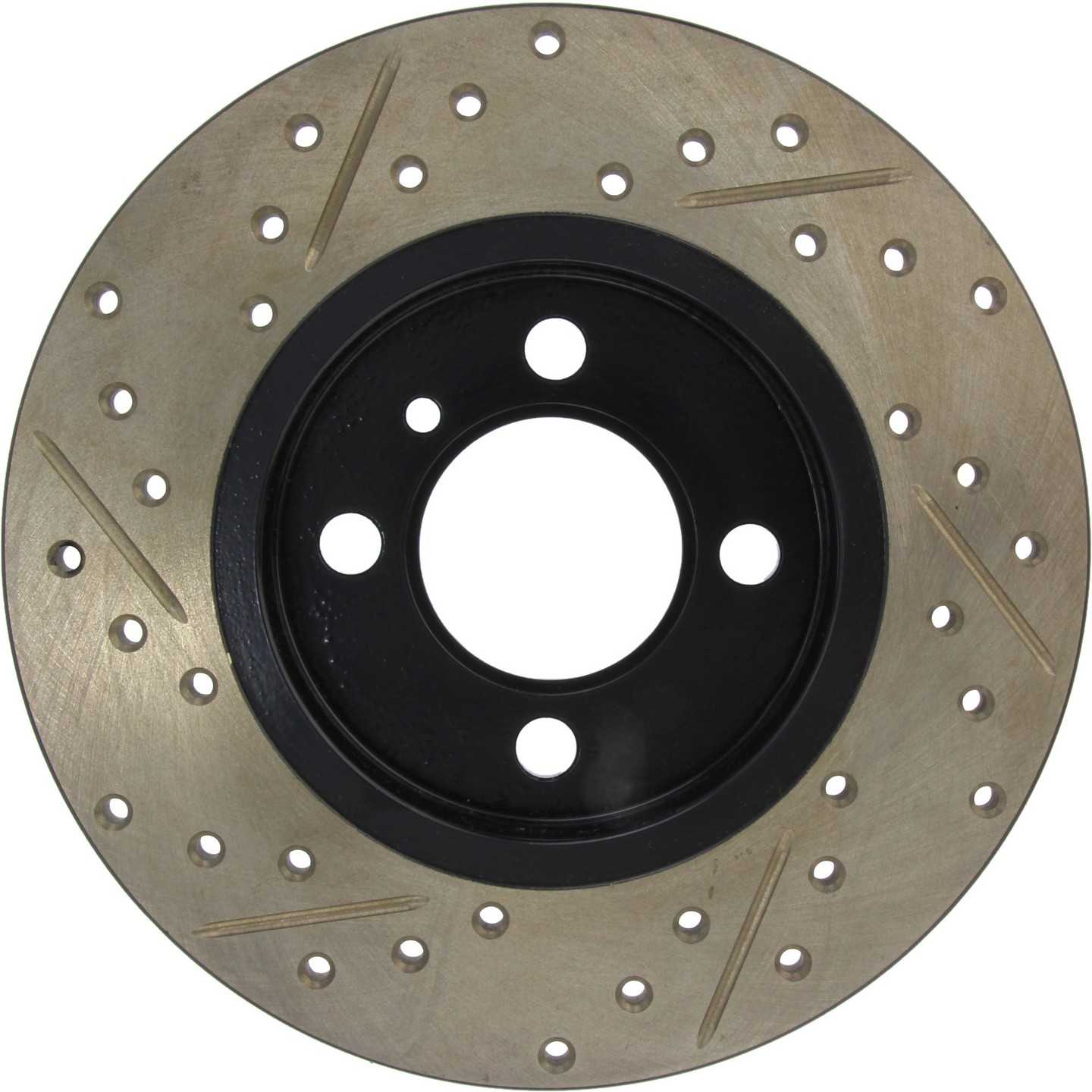 Stoptech Slotted & Drilled Sport Brake Rotor 127.34010L