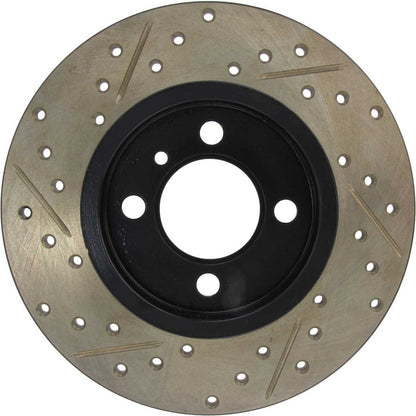 Stoptech Slotted & Drilled Sport Brake Rotor 127.34010L