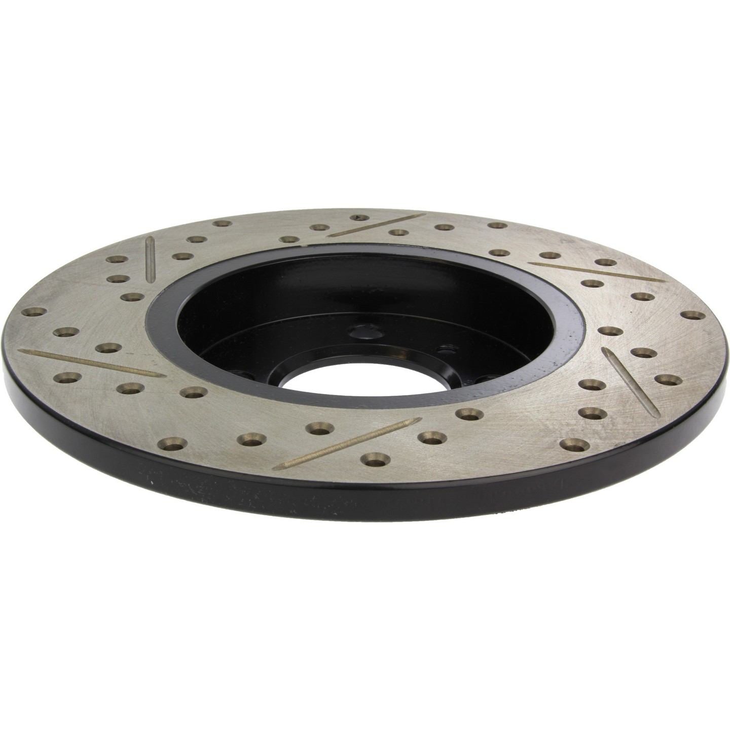 Stoptech Slotted & Drilled Sport Brake Rotor 127.34010L