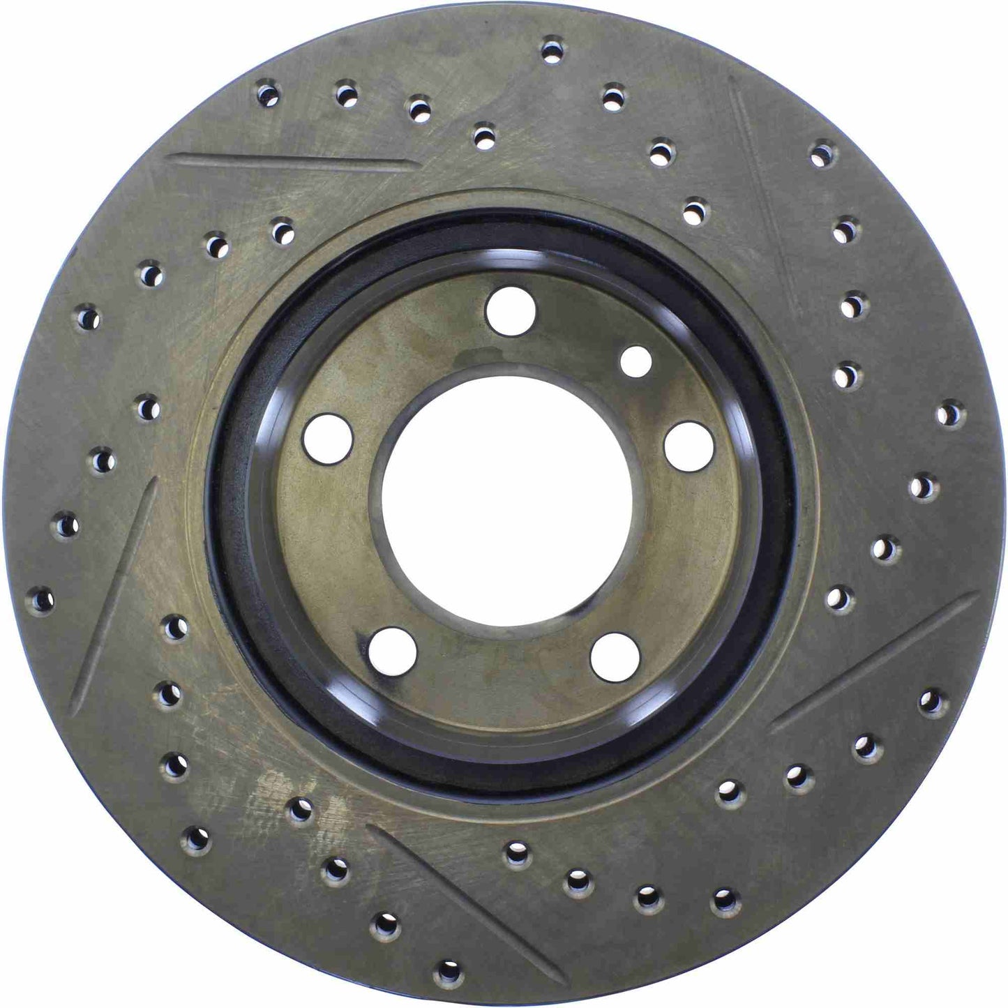 StopTech Slotted & Drilled Sport Brake Rotor 127.34013R
