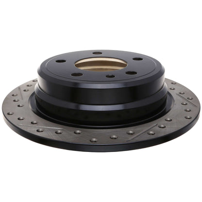 StopTech Slotted & Drilled Sport Brake Rotor 127.34016R