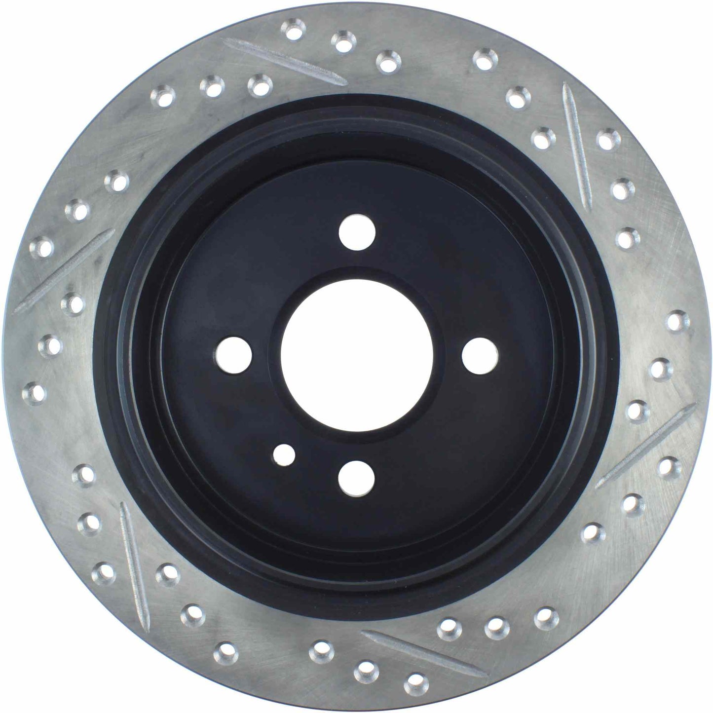 StopTech Sport Drilled/Slotted Brake Rotor; Rear Right