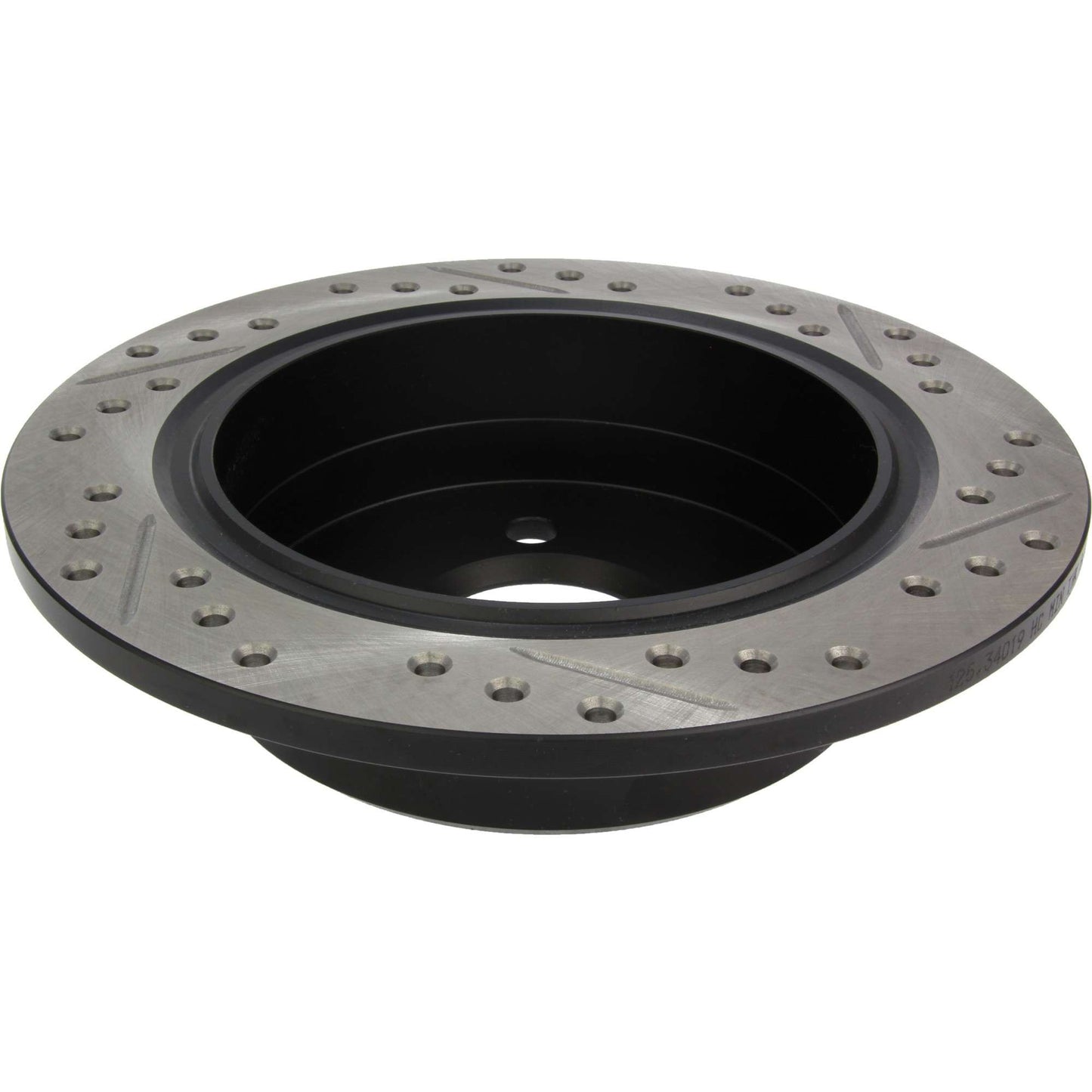 StopTech Sport Drilled/Slotted Brake Rotor; Rear Right
